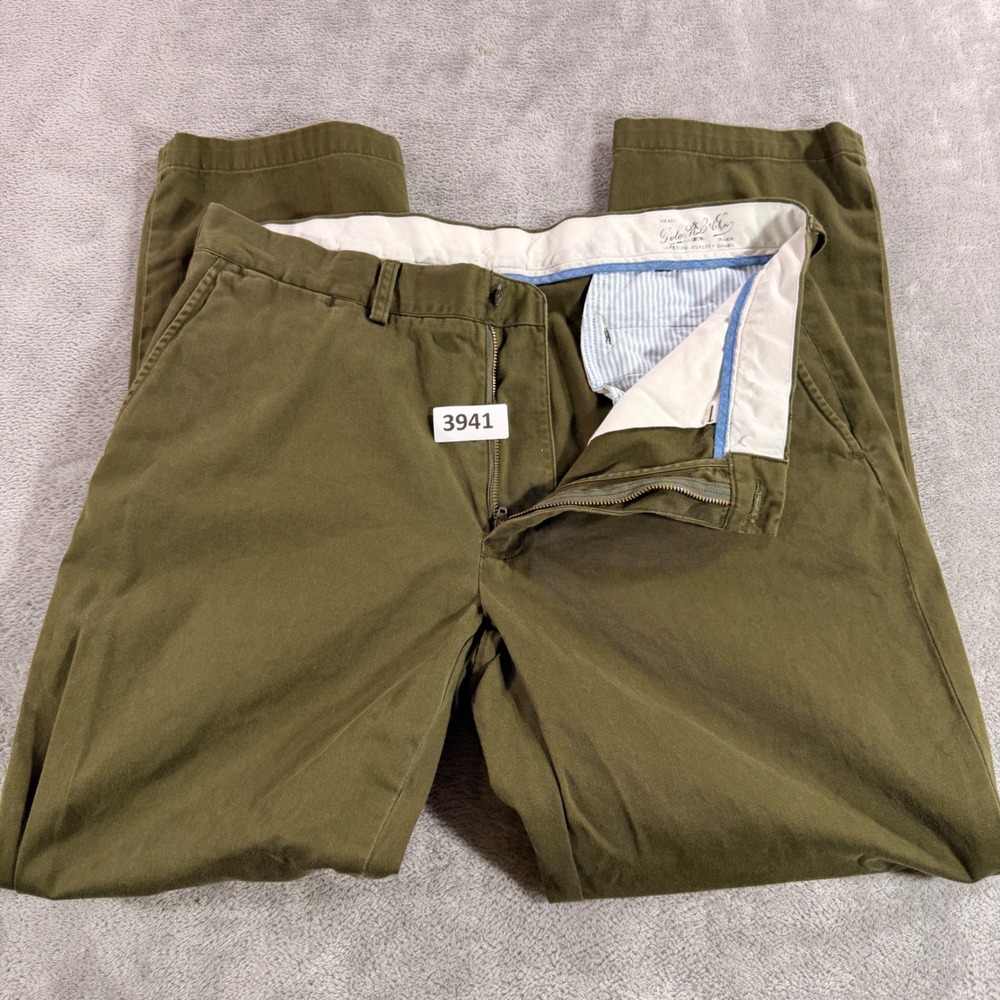 Polo Ralph Lauren Chino Pants Mens 36/30 Olive Green Classic Fit 100% Cotton